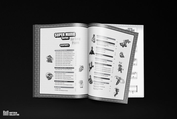 Super Mario Series For Easy Piano Sheet Music