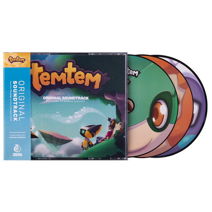 Temtem (Original Soundtrack) - Damian Sanchez (3x Compact Disc)