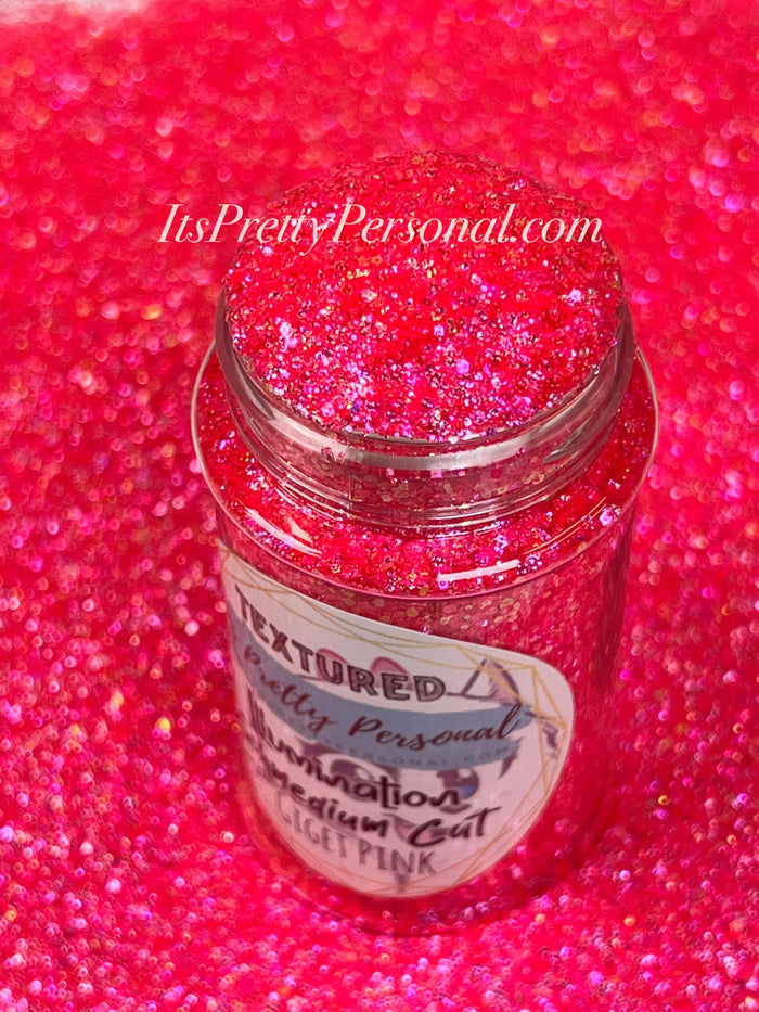 TEXTURED “Giget Pink" - SCHMedium Cut Illumination Collection