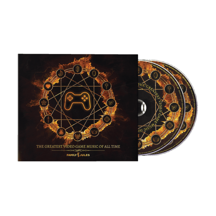 The Greatest Video Game Music of All Time - FamilyJules (2x Compact Disc)