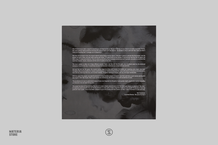 The Last Of Us, Part II (Original Soundtrack) - Gustavo Santaolalla & Mac Quayle (2xLP Vinyl Record)