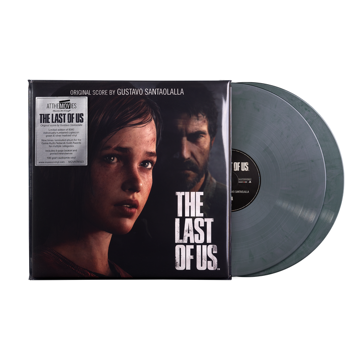 The Last of Us (Video Game Original Soundtrack) - Gustavo Santaolalla (2xLP Vinyl Record) [Green & Silver Variant]