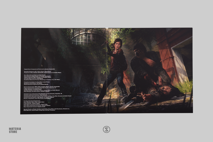The Last of Us (Video Game Original Soundtrack) - Gustavo Santaolalla (2xLP Vinyl Record) [Green & Silver Variant]