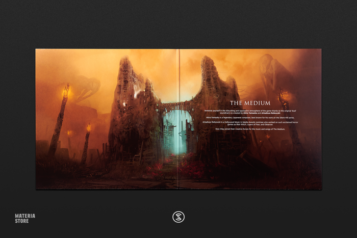 The Medium (Original Soundtrack) - Akira Yamaoka & Arkadiusz Reikowski (2xLP Vinyl Record - Brown/Oxblood)