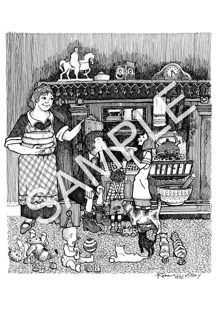 The Stottie By Robert Olley Print - For all Stottie Lovers