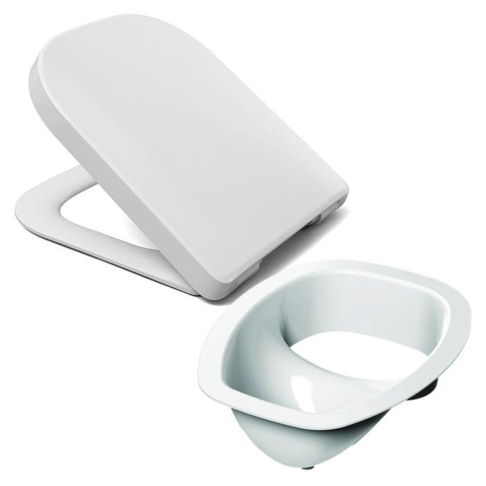 Trenneinsatz mit Toilettenbrille (SoftClose und TakeOff)