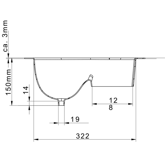 Trenneinsatz XL für Trenntoiletten