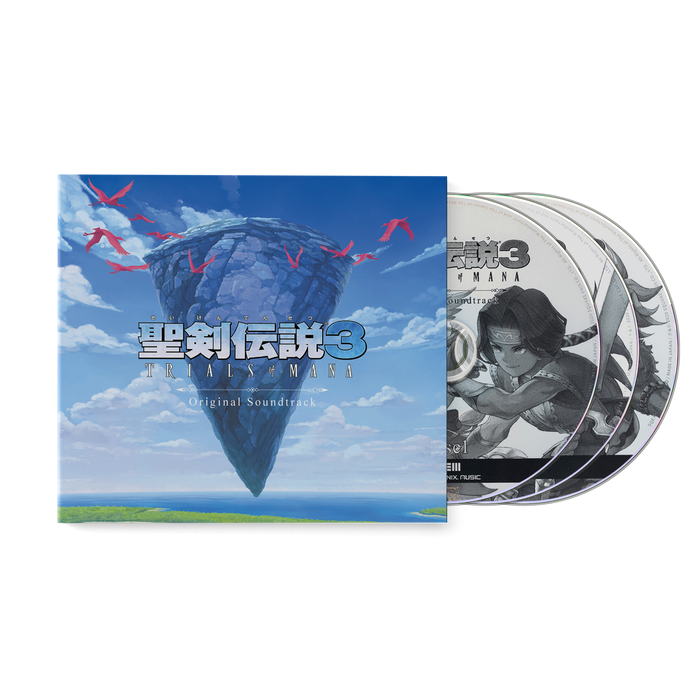 TRIALS of MANA (Original Soundtrack) (3x Compact Disc)