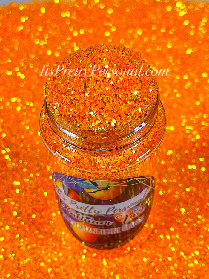 “Twisted Tangerine Orange”- Platinum Tart *slightly smaller cut