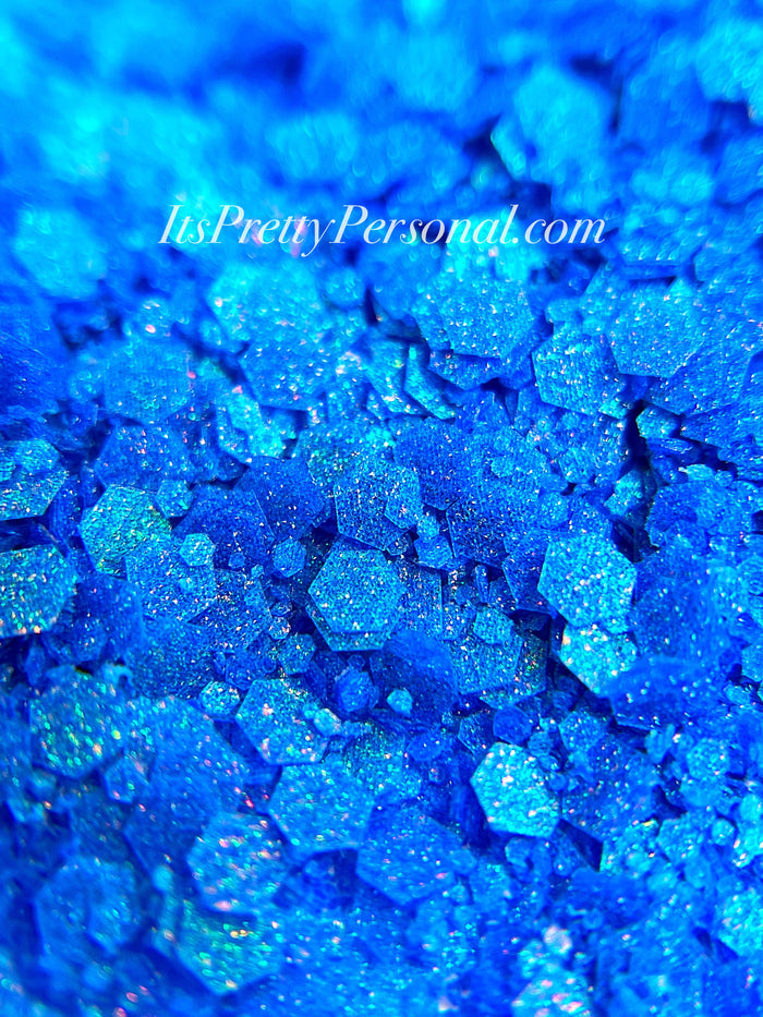 "Ultramarine Blue XL” - Glittered Glitter Collection