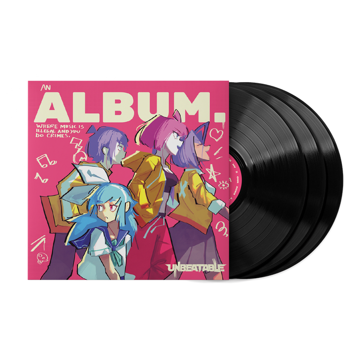 UNBEATABLE: Album (Original Game Soundtrack) - D-Cell Sound Team (3xLP Vinyl Record)