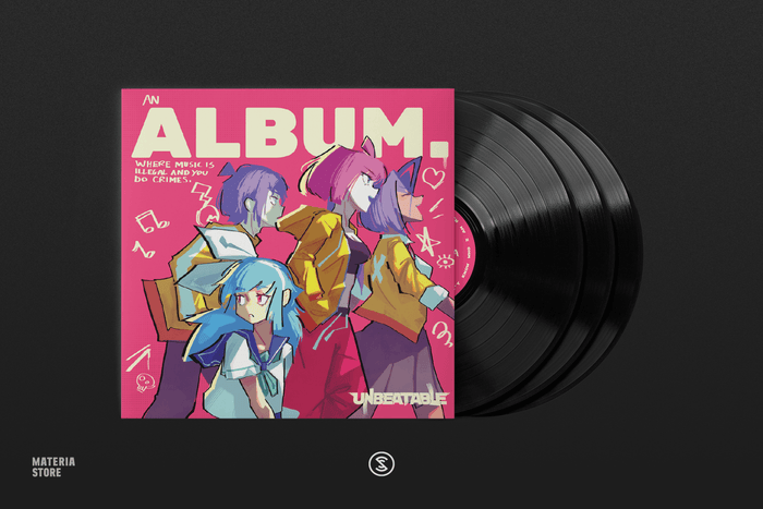 UNBEATABLE: Album (Original Game Soundtrack) - D-Cell Sound Team (3xLP Vinyl Record)