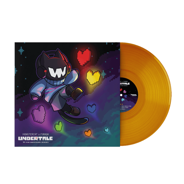 UNDERTALE (10-Year Anniversary Remixes) (Firaga Deluxe Edition 1xLP Vinyl Record)