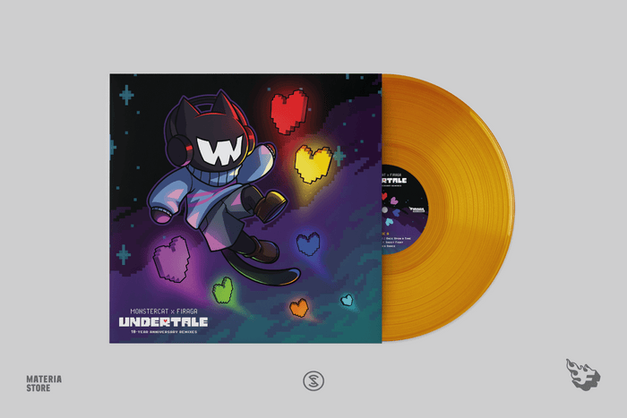 UNDERTALE (10-Year Anniversary Remixes) (Firaga Deluxe Edition 1xLP Vinyl Record)