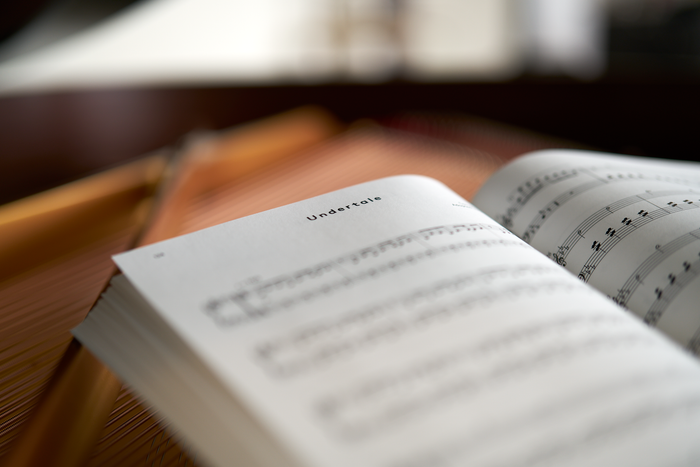 Undertale Complete Piano Score (Physical Sheet Music Book)