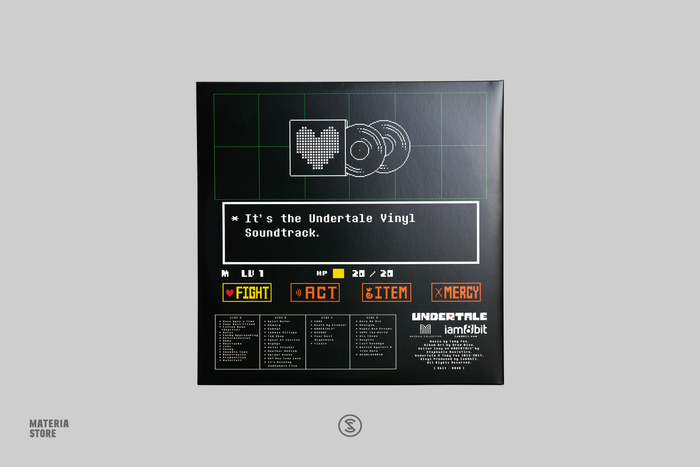 UNDERTALE (Original Game Soundtrack) - Toby Fox (iam8bit 2xLP Vinyl Record)