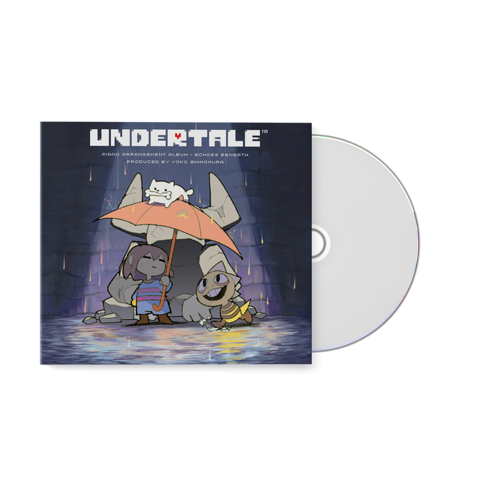 UNDERTALE Piano Arrangement Album - Echoes Beneath (Compact Disc)