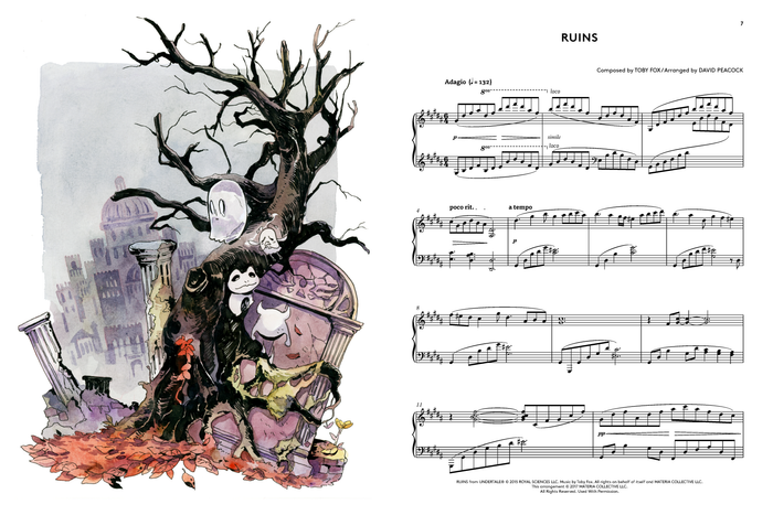 Undertale Piano Collections 2 (Physical Sheet Music Book)