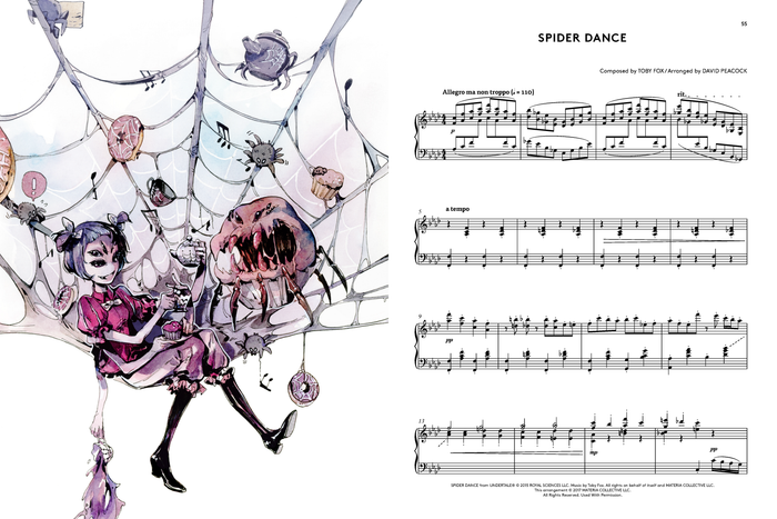 Undertale Piano Collections 2 (Physical Sheet Music Book)