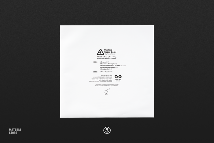 Untitled Goose Game (Original Game Soundtrack) - Dan Golding (1xLP Vinyl Record)