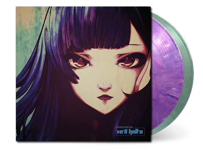 VA-11 HALL-A (Original Soundtrack) - Garoad (2xLP Vinyl Record) - Pink/Purple and Green/Clear Vinyl