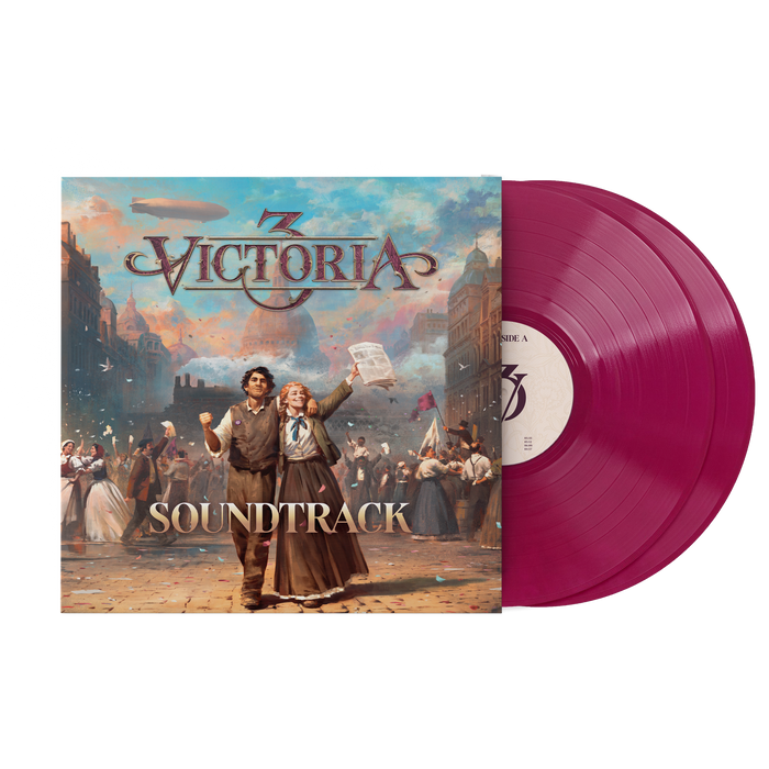 Victoria 3 (Original Soundtrack) - Håkan Glänte and Audinity (2xLP Vinyl Record) - Red