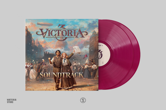 Victoria 3 (Original Soundtrack) - Håkan Glänte and Audinity (2xLP Vinyl Record) - Red