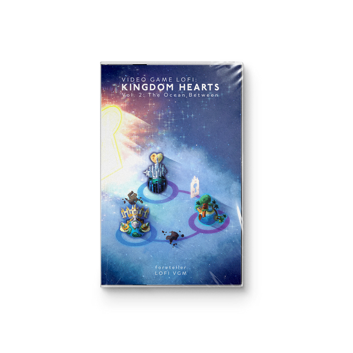 Video Game LoFi: KINGDOM HEARTS, Vol. 2 - The Ocean Between - foreteller (Cassette Tape)