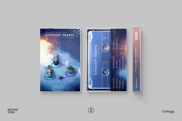 Video Game LoFi: KINGDOM HEARTS, Vol. 2 - The Ocean Between - foreteller (Cassette Tape)