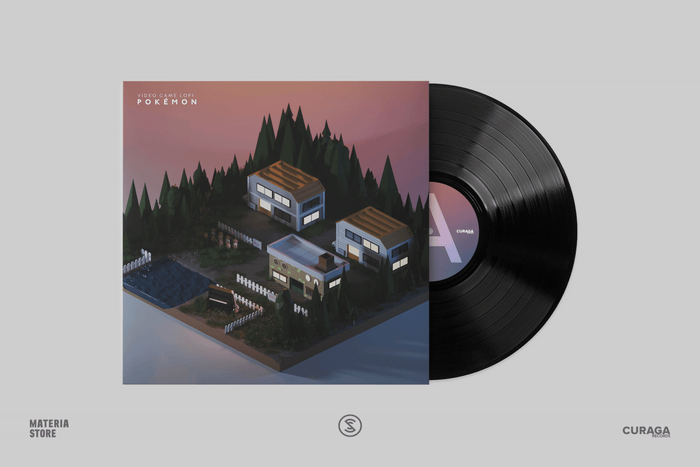 Video Game LoFi: Pokémon - Besso0 & Save Point (1xLP Vinyl Record)