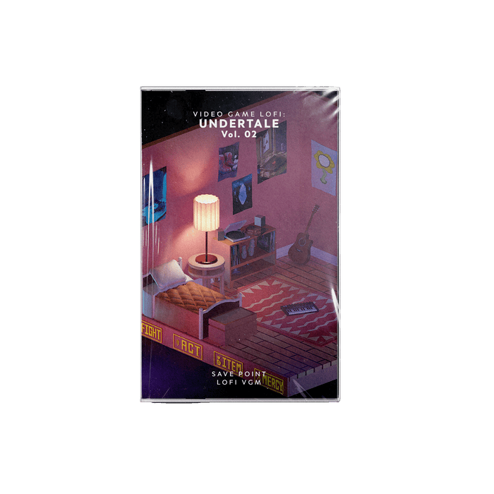 Video Game LoFi: Undertale Vol. 2 - Save Point (Cassette Tape)