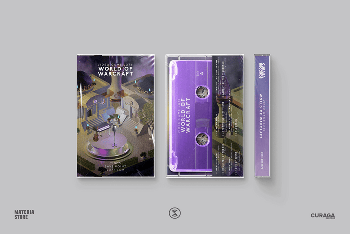 Video Game LoFi: World of Warcraft - Tiggs & Save Point (Cassette Tape)