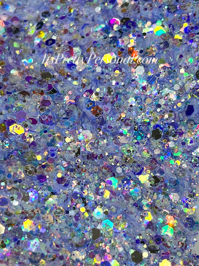 “Violet Void XL” - Platinum Pastels Collection- Extreme Sparkle Purple XL