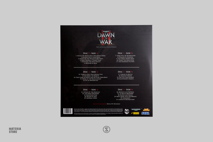 Warhammer 40,000: Dawn of War II (Original Game Soundtrack) - Doyle W. Donehoo (Deluxe 3xLP Vinyl Record)