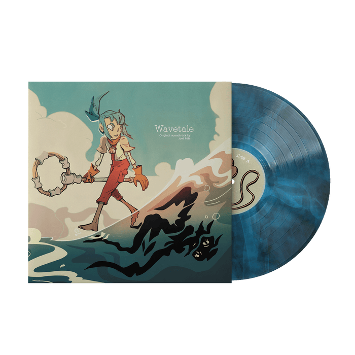 Wavetale (Original Game Soundtrack) - Joel Bille (1xLP Vinyl Record) - Deep Ocean Blue