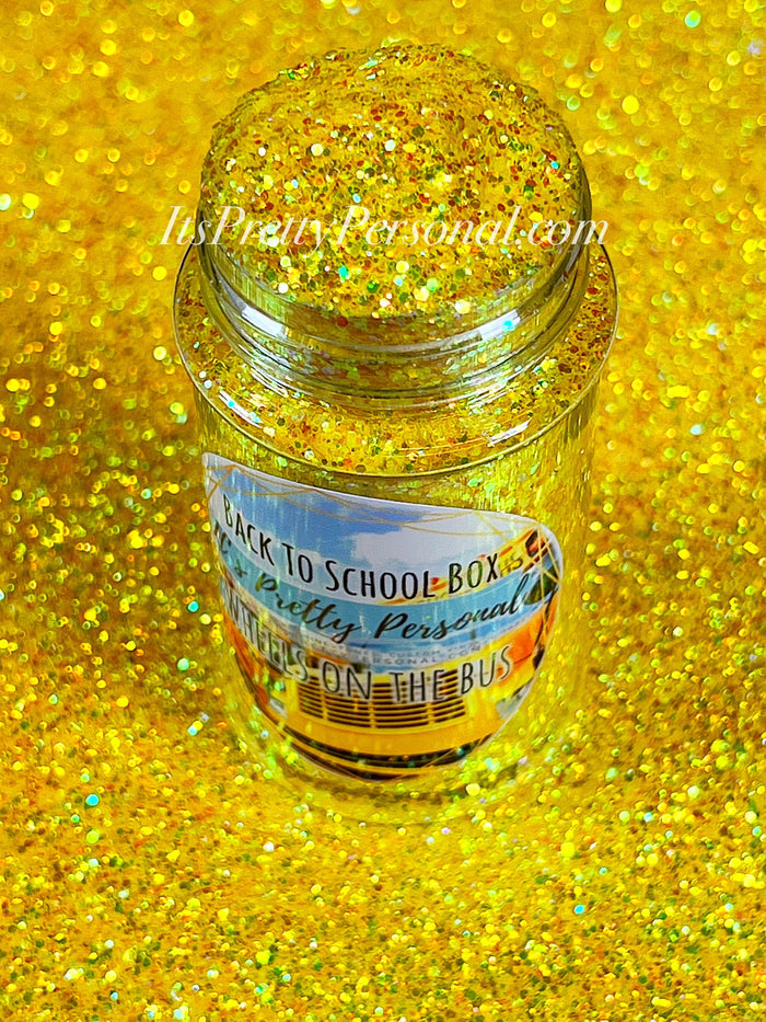"Wheels On The Bus"-  SCHMEDIUM CUT- Maker Monthly Box Color (Tart)