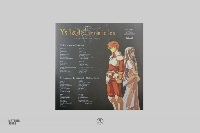 Ys I & II (Original Soundtrack) - Falcom Sound Team jdk (4xLP Vinyl Record)