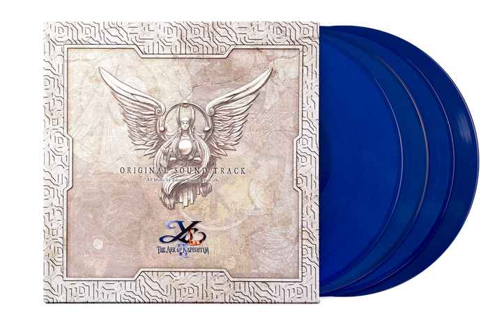 Ys VI: The Ark of Napishtim (Original Soundtrack) - Falcom Sound Team jdk (4xLP Vinyl Record) [Blue Variant]