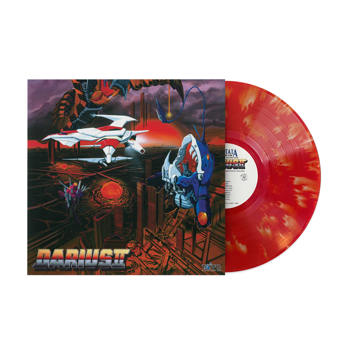 ZUNTATA Arcade Classics Volume 4: DARIUS II (Original Video Game Soundtrack) - Hisayoshi Ogura (1xLP Vinyl Record) - Colored Vinyl